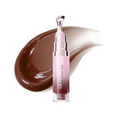 SKINTIFIC Peptide Brightening Lip Serum Gloss – Hydrating, Plumping & Moisturizing Lip Balm with Polypeptides & Squalane (10 Shades Collection)