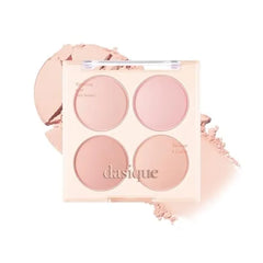 dasique Blending Mood Cheek 4 Blendable Shades in Lightweight Smooth Powder Vegan Pink Blush