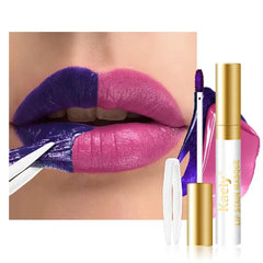 Kaely Lip Stain Peel Off Masque, Long Lasting Waterproof Smudge Proof Lip Tint, Non-Transfer Semi Permanent Lipliner Tattoo with Tweezer, Matte Finish, Vegan & Cruelty-Free