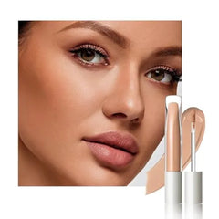 Kaely Liquid Concealer for Older Women, Under Eye Brightener Full Coverage Concealer for Dark Circles, Foundation Face Makeup Lightweight Waterproof