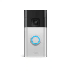 Ring Battery Smart Wi-Fi Video Doorbell - Satin Nickel