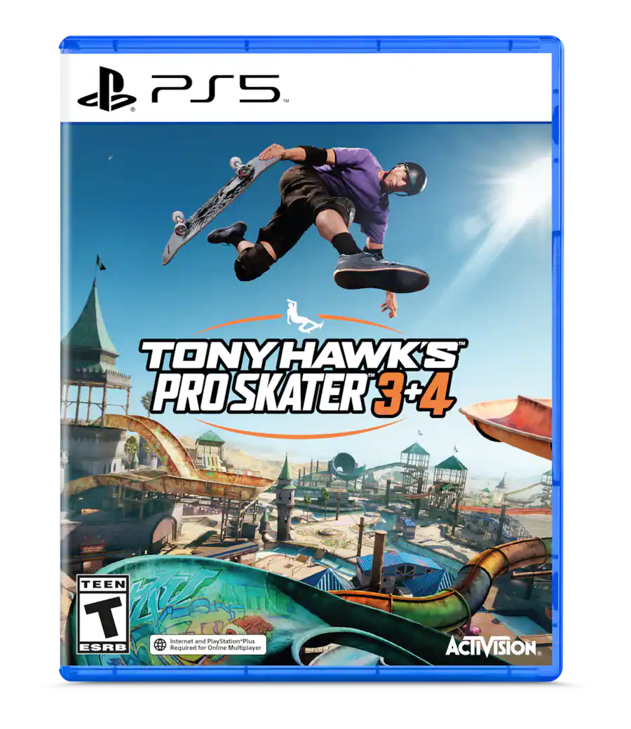 Activision Tony Hawk Pro Skater 3+4 Video Game For PS5