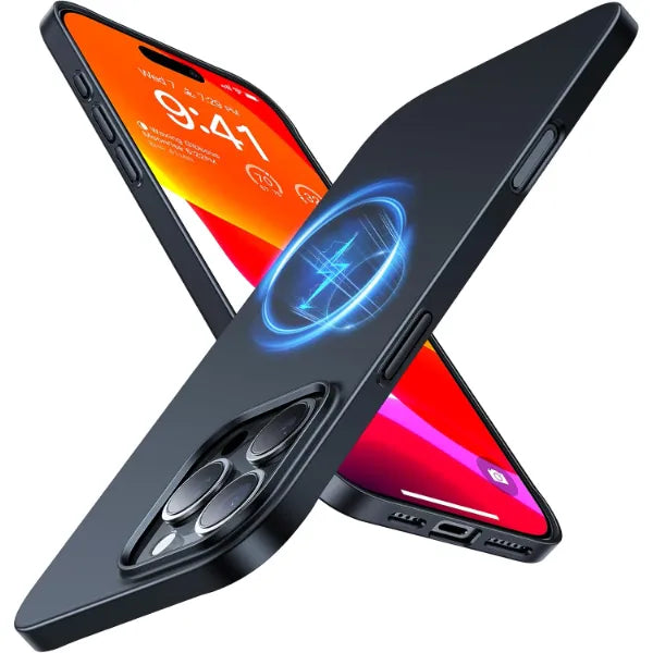 TORRAS Magnetic Slim-Fit for iPhone 16 Pro Max Case 6.9 inch, Ultra-Thin 16 ProMax Phone Case Compatible with MagSafe, Light Anti-Scratch Matte Hard PC Bayer OriginFit