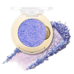 FOCALLURE Eyes On Me Pressed Powder Eyeshadow, Shimmery Eye Makeup & Highlight, Long-Lasting, High Pigmented Single Shade Eye Color, Glitter Finish, Hypoallergenic