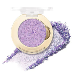 FOCALLURE Eyes On Me Pressed Powder Eyeshadow, Shimmery Eye Makeup & Highlight, Long-Lasting, High Pigmented Single Shade Eye Color, Glitter Finish, Hypoallergenic