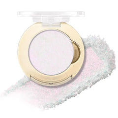 FOCALLURE Eyes On Me Pressed Powder Eyeshadow, Shimmery Eye Makeup & Highlight, Long-Lasting, High Pigmented Single Shade Eye Color, Glitter Finish, Hypoallergenic