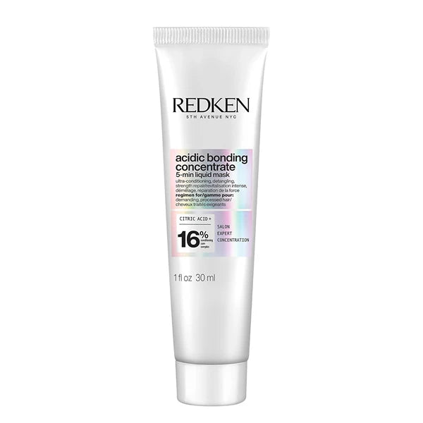 Redken Acidic Bonding Concentrate Hair Mask For Dry, Damaged Hair Repair - Hydrating 5 Minute Liquid Mask