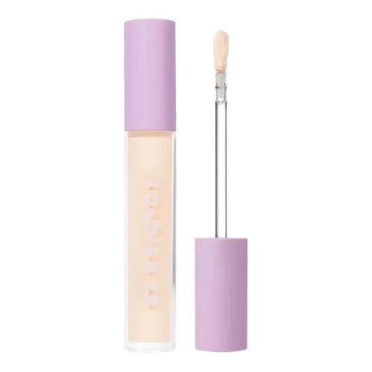 Tower 28 Swipe Serum Concealer - Hydrating Medium-Full Coverage Concealer + Under Eye Brightener - Skin Care Infused Makeup with Hyaluronic Acid + Soothing Centella