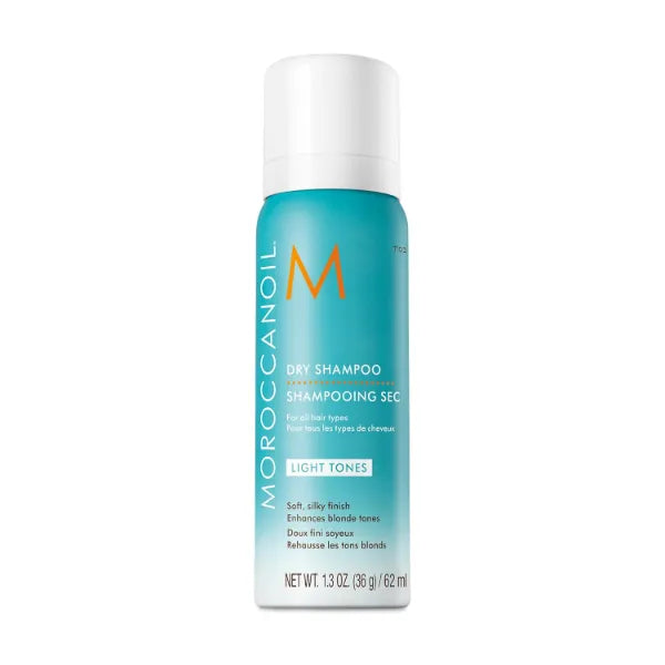 Moroccanoil Dry Shampoo Light Tones, Cleanses and refreshes hair while enhancing light tones, Protects against UV damage for all Hair Types