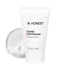Honest Beauty Gentle Gel Daily Face Cleanser – Calming, Hydrating & Refreshing Facial Wash for Sensitive Skin, Vegan Formula – 1.5 fl oz Travel Size, 5 fl oz Full Size