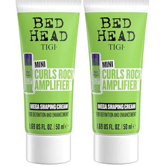 TIGI Bed Head Curls Rock Amplifier Travel Mini Curl Shaping and Defining Cream with Anti Frizz Protection for Beautifully Enhanced Curls and Waves