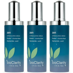 BioClarity Zen Ultra-Calming Serum | Ultracalming Serum for Redness-Prone Skin | 100% Vegan | Calm, Soothe, and Soften Face | Contains Floralux Naturally made from Chlorophyll