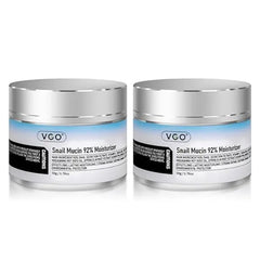VGO Snail Mucin 92% Moisturizer Daily Face Moisturizer Hydrating Repair Face Gel Cream for Dry & Sensitive Skin, All Skin Types