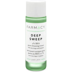 Farmacy 2% Salicylic Acid Toner for Face - Deep Sweep Gentle BHA Exfoliant for Oily Skin - Refines Texture with Papaya Enzymes & Moringa Water for a Healthy-Looking Complexion