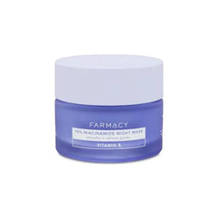Farmacy Niacinamide Overnight Face Mask - Pore Refining Facial Mask with 10% Niacinamide - Replenishes Moisture Barrier with 3% Panthenol + Blueberry Seed Oil for Soft, Supple Skin