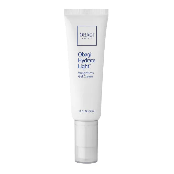 Obagi Medical Hydrate Light Oil-Free Moisturizer – Fast-Absorbing, Lightweight Gel for Acne-Prone Skin – Non-Comedogenic, Hypoallergenic with Soothing Niacinamide, Glycerin & Ceramides for 24-Hour Hydration