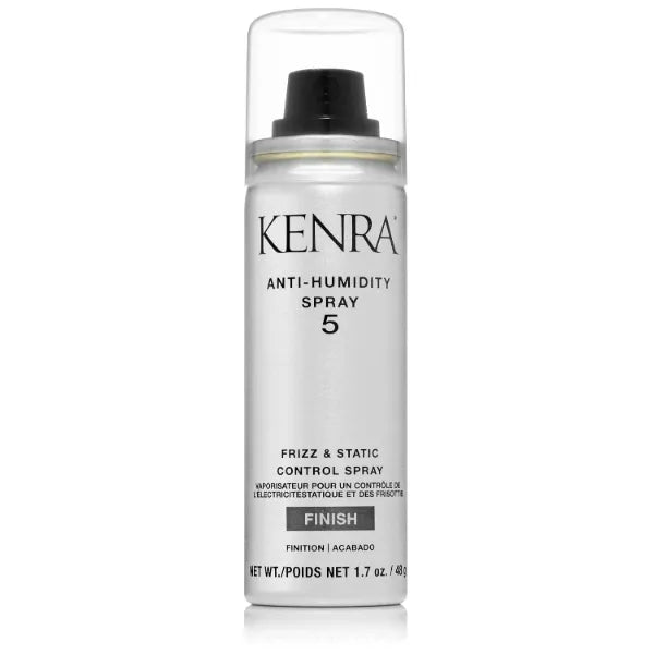 Kenra Professional Anti-Humidity Spray 5, Frizz & Static Control Spray |72-Hour Humidity Resistance & Protection, Lightweight, Low Hold Formula,Thermal Protection