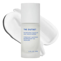 The Outset Nourishing Squalane Daily Moisturizer - Gentle Fragrance Free Non-Comedogenic Cream - Barrier Repair, Hydrating - Clean, Vegan, Gluten Free - All Skin Types, Sensitive Skin