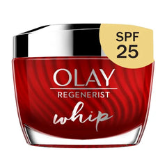 Olay Regenerist Whip Face Moisturizer Cream with Sunscreen SPF 25, Deep Hydration & Skin Firming Face Cream