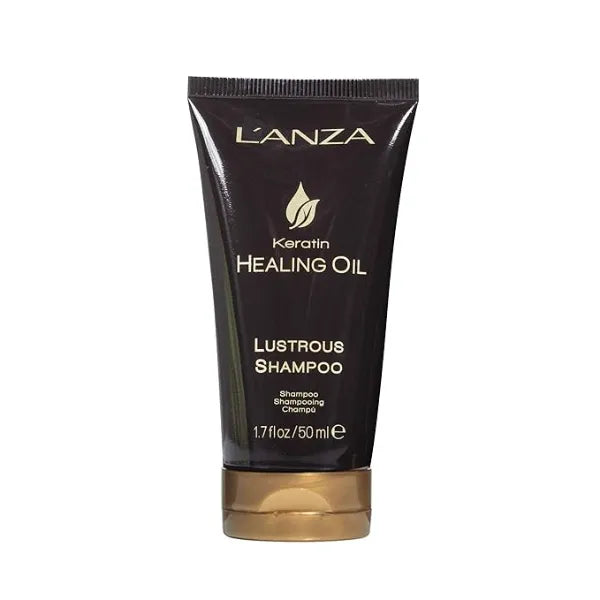 L'ANZA Keratin Healing Oil Lustrous Shampoo, Keratin Shampoo For Dry Damaged Hair, Boosts Shine, Strength and Hair Health, Repairing Damage and Prevents Frizz, Sulfate Free