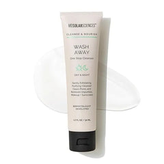 MDSolarSciences Wash Away One Step Cleanser, Gentle Foaming Oil Cleanser with Salicylic Acid, Apple & Pineapple Extracts, Hydrating, Exfoliating & Purifying Clean