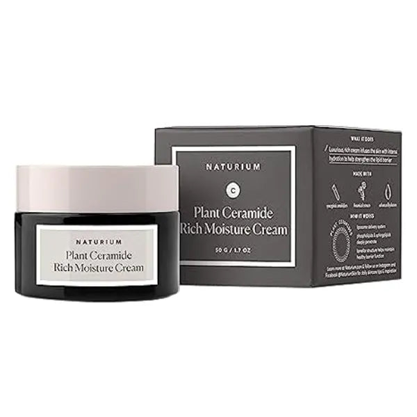 Naturium Plant Ceramide Rich Moisture Cream, Hydrating & Anti-Aging Skincare