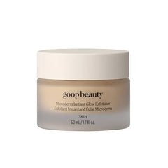 goop Beauty Microderm Exfoliator Microdermabrasion Scrub to Smooth Textured Skin Physical & Chemical Exfoliant Micro Exfoliating Minerals & Glycolic Acid