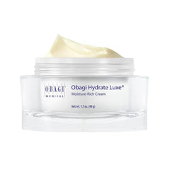Obagi Medical Hydrate Luxe Ultra-Rich Moisturizer – Non-Comedogenic with Tara Seed Extract and Biomimetic Peptides – Night Face Cream for Dry, Sensitive, or Aging Skin