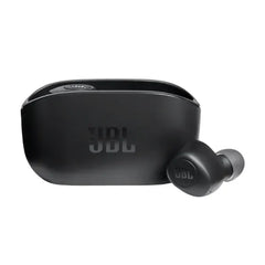 JBL Vibe 100 True Wireless In-Ear Earbuds (JBLV100TWSBLKAM) - Black