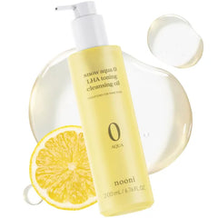 NOONI Korean Cleansing Oil & Double Cleanse Set – Snow Aqua LHA & Rice