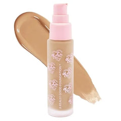 KimChiChic Beauty A Really Good Foundation Medium to Full Coverage Makeup Long Lasting, Lightweight Formula