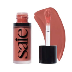 Saie Dew Liquid Blush for Cheeks - Hydrating Cream Blush Stick with a Blendable + Buildable Formula - Skincare Infused Dewy Cheek Tint for a Natural Flush - Glowy Makeup Essential