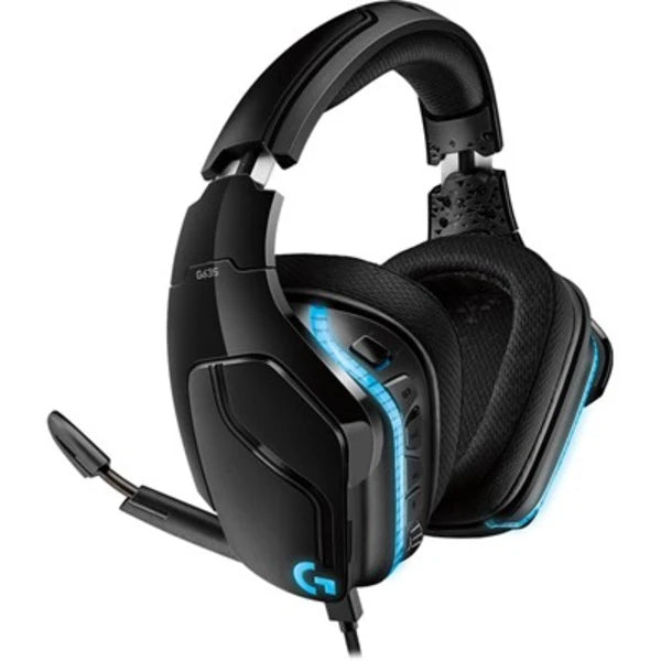 Logitech G635 Surround Sound Gaming Headset (981-000750)-black