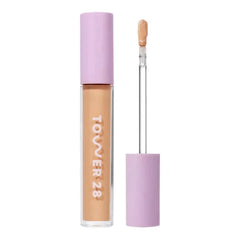 Tower 28 Swipe Serum Concealer - Hydrating Medium-Full Coverage Concealer + Under Eye Brightener - Skin Care Infused Makeup with Hyaluronic Acid + Soothing Centella