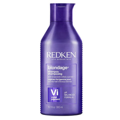 Redken Blondage Purple Shampoo For Blonde, Bleached or Highlighted Hair - Neutralizes Brassy Tones With Salicylic Acid, Color Depositing