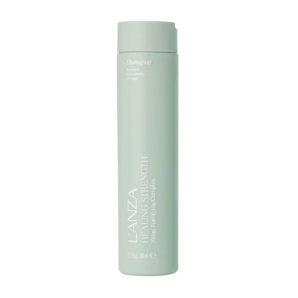 L'ANZA Healing Strength White Tea Shampoo, Shampoo For Dry, Damaged Hair, Boosts Shine, Strengthens & Restores Weak, Fragile, and Aged Hair Against Split Ends & Frizz Control, New Bottle