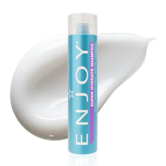 Enjoy Super Hydrate Shampoo, Strengthening and Moisturizing Cleanser for Dry and Weak Hair, Smoothing and Hydrating Sulfate-Free Formula, pH 5.0–6.0