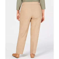 Alfred Dunner Plus Size Classic Allure Tummy Control Pull-On Average Length Pants
