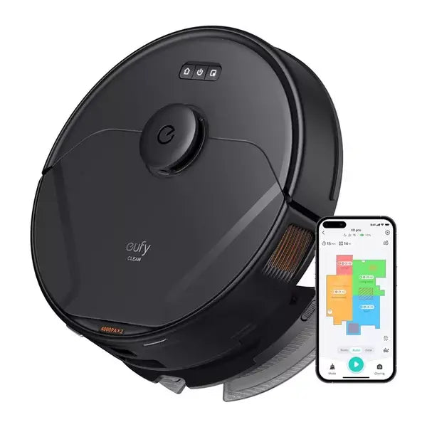 EUFY Clean X8 Pro Robot Vacuum Cleaner (T2266V11) - Black