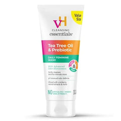 vH essentials, Ph Balanced Daily Feminine Wash, Tea Tree Oil & Prebiotic