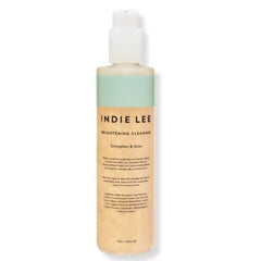 Indie Lee Brightening Facial Cleanser - Daily Hydrating Cleanser, Makeup Remover & Exfoliating Face Mask to Brighten, Firm & Protect Dry Skin - Clean, Gentle Face Wash