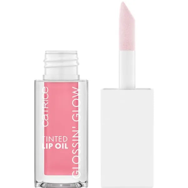 Catrice Glossin Glow Tinted Lip Oil - High Shine, Moisturizing Lip Stain - With Cherry & Pomegranate Oil - Vegan, Gluten Free & Cruelty Free