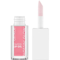 Catrice Glossin Glow Tinted Lip Oil - High Shine, Moisturizing Lip Stain - With Cherry & Pomegranate Oil - Vegan, Gluten Free & Cruelty Free