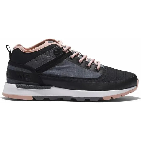 Timberland Field Trekker Mid Fabric Laced Shoes For Womens Black Mesh