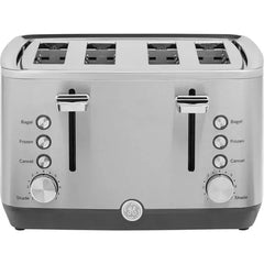 General Electric 4-Slice Toaster, Stainless Steel with Removable Tray