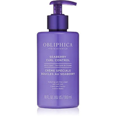 Obliphica Professional Hair Styling Agent Defining Cream for Normal, Coarse Thick Hair Anti-Humidity Protection, Curl Enhancer, Natural UV Protection