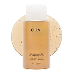 OUAI Detox Shampoo Clarifying Shampoo for Build Up, Dirt, Oil, Product and Hard Water Apple Cider Vinegar & Keratin for Clean, Refreshed Hair Sulfate Free Hair Care
