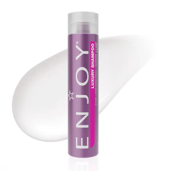 Enjoy Luxury Shampoo - Eliminates Frizz Cleansing Moisturizing Smoothing, Sulfate Free For Thick Coarse or Curly Hair