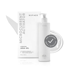NuFACE Aqua Gel Activator  Microcurrent Conductive Gel & Activator Powered by IonPlex & Hyaluronic Acid to Enhance Results of NuFACE Microcurrent Facial Device Improves Skin Radiance
