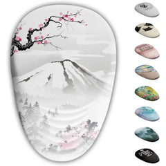 Armanza Mouse Pad, Ergonomic Mouse Pad with Wrist Rest Support and Non-Slip PU Base, Cute Computer Mousepad for Pain Relief, Office & Home